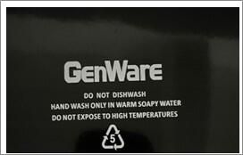 Tray Gengrip Fibreglass Round 14 Black - 1400GR-004 - 11