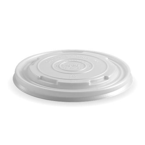 BioPak PLA Lids To Fit 12-32oz PLA-Lined BioBowls (Pack of 500) - BSCL-12PLA-UK - 2