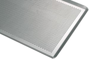 Perforated Aluminium Baking Tray Thickness 1.5 Mm 40x30cm - 10654-01 - 1