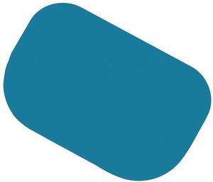 Polypropylene Horn Blue 14.8x9.9cm - 11277-01 - 1