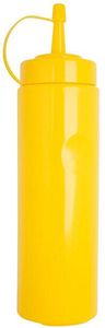 Polyethylene Flexible Squeeze Bottle 35 Cl Yellow - 11022-08 - 1