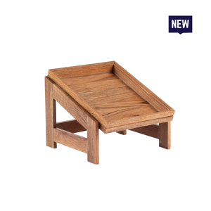 Bonzer 1-Tier Stand GN 1/2 - Oak 26.5 x 32.5 x H 22 cm - 13101-01 - 1