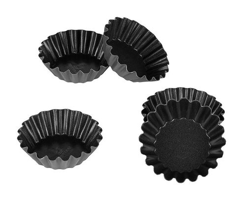 Exopan 12 Exopan Brioche Moulds 18 Ribs 9cm - 10936-03 - 1