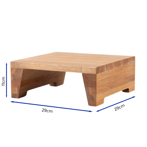 Bonzer Block Riser - Medium - Oak 29 x 29 x H 11 cm - 13099-05 - 2