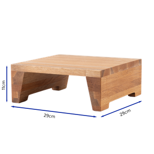 Bonzer Block Riser - Medium - Oak 29 x 29 x H 11 cm - 13099-05 - 3