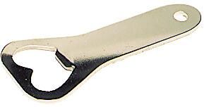 Basic Nickel Bottle Opener - 020045 - 1