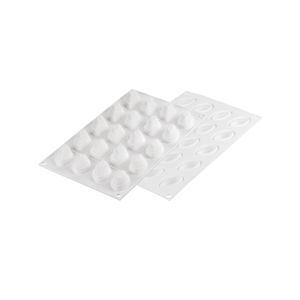 Silikomart Curvflex Mould - Quenelle 10 43x21xH20mm - 12248-20 - 3