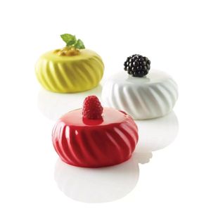 Silikomart Curvflex Mould - SAMURAI 110 - SILICONE MOULD N.6 SAMURAI ø70 H 35 - 12248-15 - 1