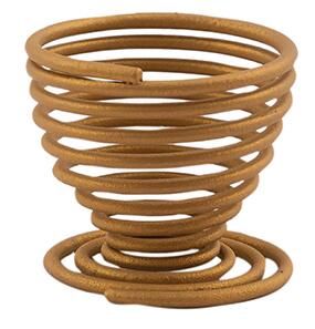 Wire Gold Egg Cup H5cm - 051434 - 1