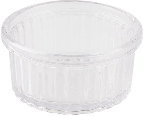12 Ribbed Ramekins 6 Cl Ø 6.5cm Clear - 051472 - 1
