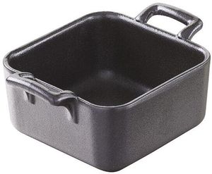 Belle Cuisine Cast Iron Effect Square Dish 13x13cm - 052910 - 1
