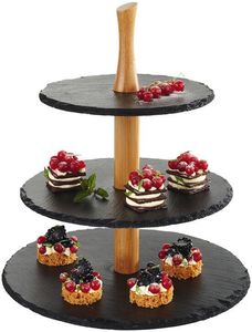 Slate 3-tier Cake Stand - 063040 - 1
