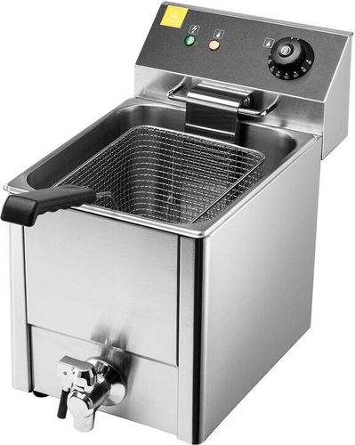 Electric Deep Fat Fryer With Removable Well 8 Litres - 121168 - 1