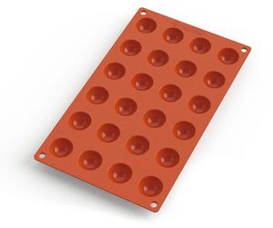 Gastroflex Mould Tray Gn 1/3 325x176 24 Half Spheres 3cm - 257902 - 1
