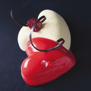 Flexipan Mould Tray 60x40 8 Interlacing Hearts 12x11.3x3.5cm - 336091 - 1