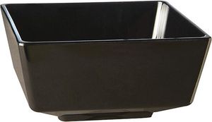 Melamine Salad Bowl For Buffets 4 25.5 X 25.5cm Black - 403312 - 1