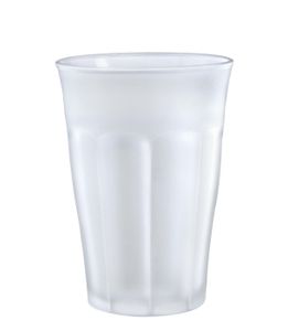 Picardie Frosted Tempered Glass Tumbler 36 Cl - 531127 - 1