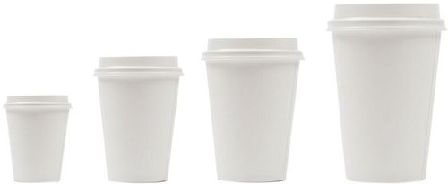 Box Of 2,500 (50 Bags Of 50) Hot Beverage Paper Cups White Ø 62 Mm 12 Cl - 701125 - 2