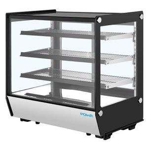 Polar G-Series Square Glass Countertop Display Fridge 185Ltr - PG025 - 3