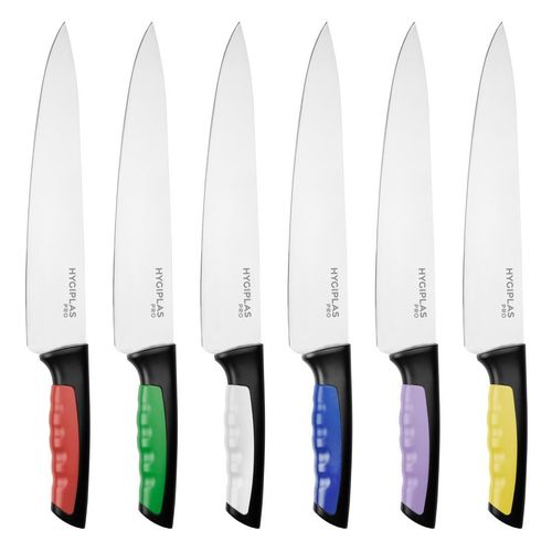Hygiplas Pro Chef Knife Yellow 25cm - JD215 - 6