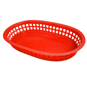 Fast Food Basket Pk 6 Red 26 X 18Cm
27.3X17.6X3.5Cm - FFB-107R - 1