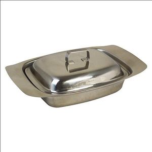 Butter Dish St Steel With Lid - 11828 - 1