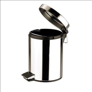 Pedal Bin Round 3Ltr Ss Mirror - 50130 - 1