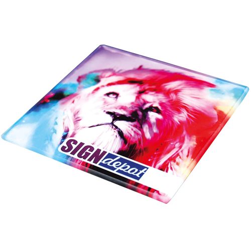 Custom Branded Glass Coasters - Square - C2322 - 5
