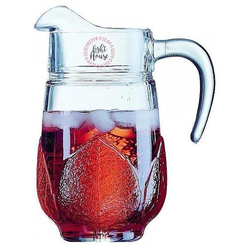 Custom Branded Glass Aspen Jug (1.3 Litre/45.8oz) - C5997 - 1