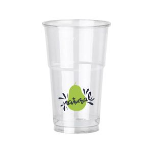 Custom Branded Disposable Plastic Smoothie Tumbler (350ml/12oz) - C2366 - 1