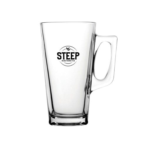 Custom Branded Conic Coffee Glass (380ml/13.25oz) - C6798 - 1