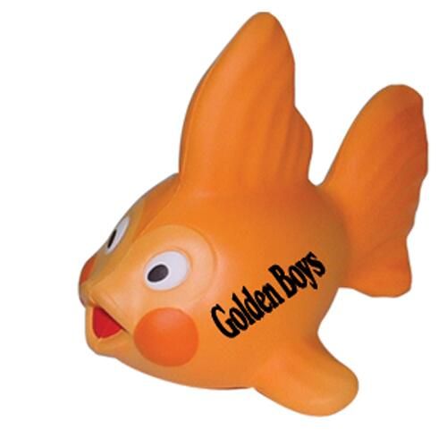 Custom Branded Stress Goldfish - S0308 - 1