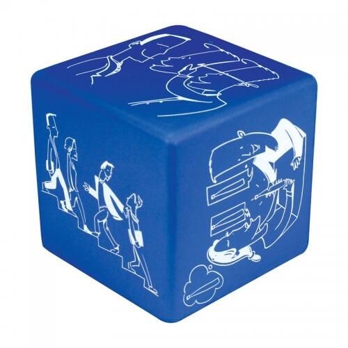 Custom Branded Stress Cubes - S0077 - 4