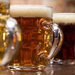 Custom Branded Dimple Tankard (Panelled) - Half Pint/10oz/290ml - C6945 - 3