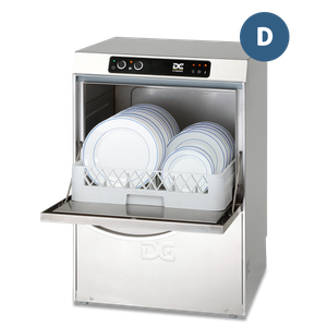 DC SD45D Standard Range 450mm Basket Frontloading Commercial Dishwasher with Drain Pump, 14 Plates - SD45D - 1
