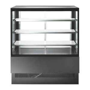 Sterling Pro EVOK180-BLACK-R290A Black Patisserie Counter, 1800mm - EVOK180-BLACK-R290A - 1