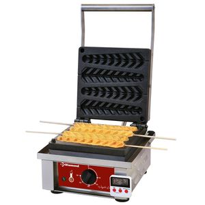 Diamond GE-4X/EN Electrical Waffle Iron with Timer, 4 Piece Capacity - GE-4X-EN - 1