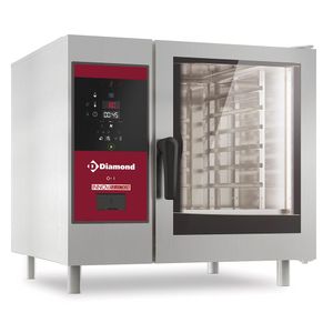 Diamond SBES/XC-06-230V/3- Electric Steam Convection Boiler Oven, 6 x 1/1 GN - SBES-XC-06-230V-3- - 1