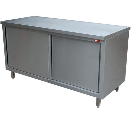 Diamond TA167/B Sliding Doors Cupboard Table - TA167-B - 2