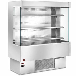 Diamond MTX-18/R2 Stainless Steel Refrigerated Multideck Display, 1800mm - MTX-18-R2 - 1