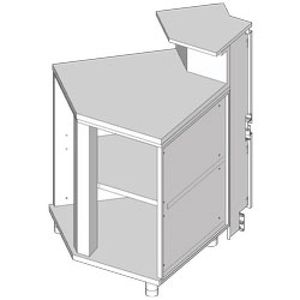 Diamond AB45X Neutral Angle - Open 45°, With Service Tablet - AB45X - 1