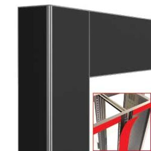 Diamond DE53-U-NR Deco Junction 2X530Lt. Black Matt - Magnetic - DE53-U-NR - 1