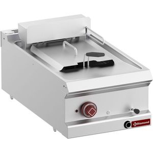 Diamond E7/F124T-N Single Basket Countertop Electric Fryer, 9kW - E7-F124T-N - 1