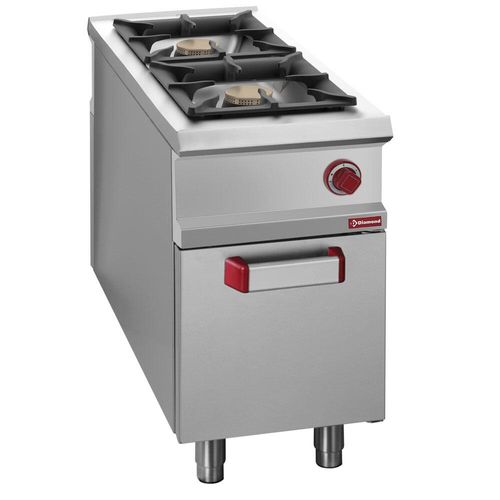 Diamond G1/2BA1 2 Stove Freestanding Gas Range Cooker on Neutral Closed Cupboard - G1-2BA1 - 1