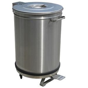 Diamond PCRA/105B Dustbin, Lid With Pedal - 95 Liters - PCRA-105B - 1