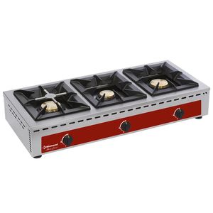 Diamond RF3G/Q 3 Burner Countertop Gas Range Cooker - RF3G-Q - 1