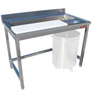 Diamond TPL1870A Preparation And Washing Table Vegetables, Wall - TPL1870A - 1
