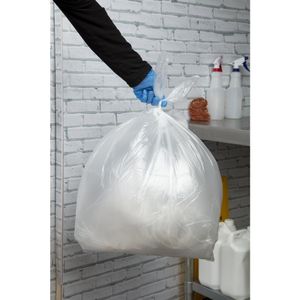 Jantex Large Light Duty Clear Bin Bags 80Ltr (Pack of 200) - CD665 - 3