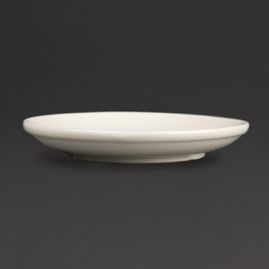 Olympia Ivory Espresso Stacking Saucers (Pack of 12) - U103 - 3