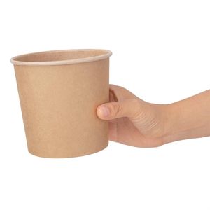 Fiesta Compostable Soup Containers 118mm 740ml / 26oz (Pack of 500) - FB166 - 3